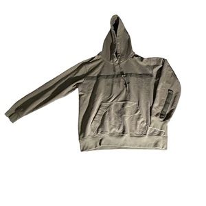 G-STAR RAW HOODED SWEATER OLIVE GREEN SIZE XL
